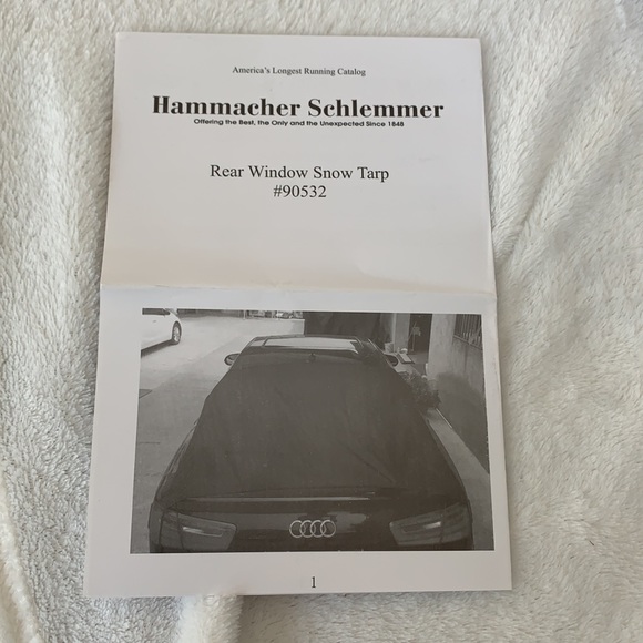 NWT Rear Window Snow Tarp - Picture 2 of 6